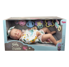 KNG-901-3,5902-1,4 KUTULU 43CM GERÇEKÇİ BEBEK -VRD