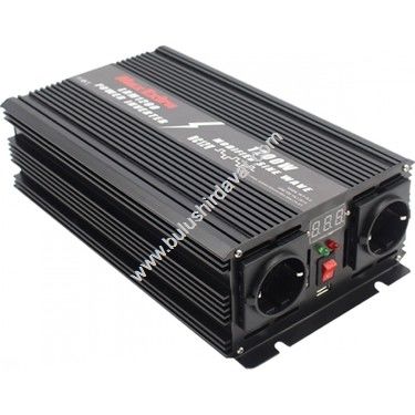 Maxextra 1500w Power Inverter Lrm-1500 (1 Adet Gönderilir)