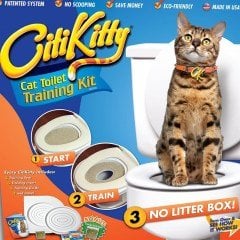 BUFFER® CitiKitty- Kedi Klozet Eğitim Seti