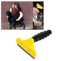 BUFFER® 7 cm Kedi Köpek Tarağı Fırçası Tüy Alıcı Toplayıcı Tarak Fırça