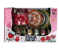 620-C10 METAL ÇAY SETİ MEYVELİ DESEN -ŞİM