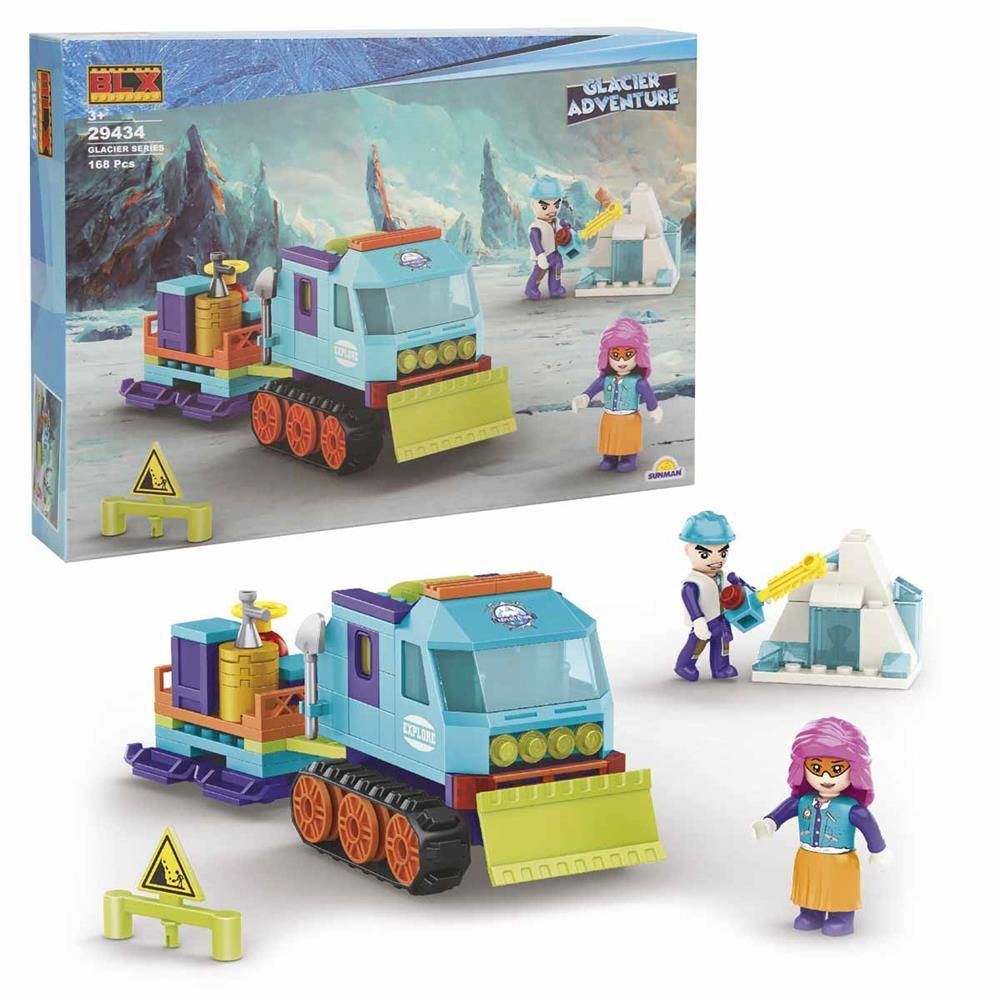 GLACİER ADVENTURE SET 2FGR 168 PRÇ LEGO