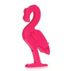 BUFFER® Flamingo Ledli Pilli Dekoratif Masa Duvar ve Gece Aydınlatma Lambası