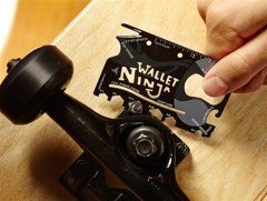 BUFFER® Ninja Wallet 18 in 1 Multi Tool Kit