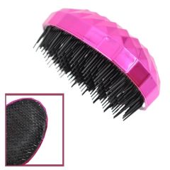 BUFFER® Pembe Düzleştirici Tarak  Ve Yumuşak Rahatlatıcı Kafa Kaşıma Teli ve Masaj aleti Seti