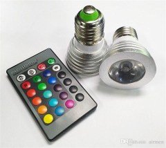 BUFFER® Kumandalı Led Ampül RGB