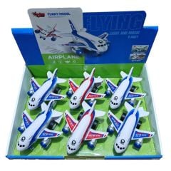 MG-D500-29 SÜRTMELİ IŞIKLI VE MÜZİKLİ YOLCU UÇAĞI