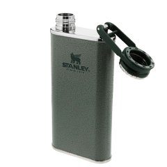 Stanley 0.23L Classic Easy Fill Wide Mouth Flask - Matte Black