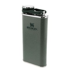 Stanley 0.23L Classic Easy Fill Wide Mouth Flask - Hammertone Green