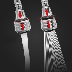 BUFFER® Turbo Flex 2 Aşamalı Plastik Esnek Musluk Başlığı Pratik Tak Kullan