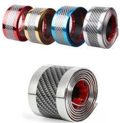 Bagaj Kapı Eşiği Koruyucu Dekor Bandı 1m x 3 cm