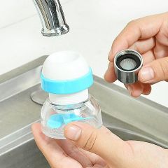BUFFER® 360 Derece  Dönen Damlama Su Tasarruflu Musluk Başlığı seti Silikon Mutfak Lavabo Tıkacı Set