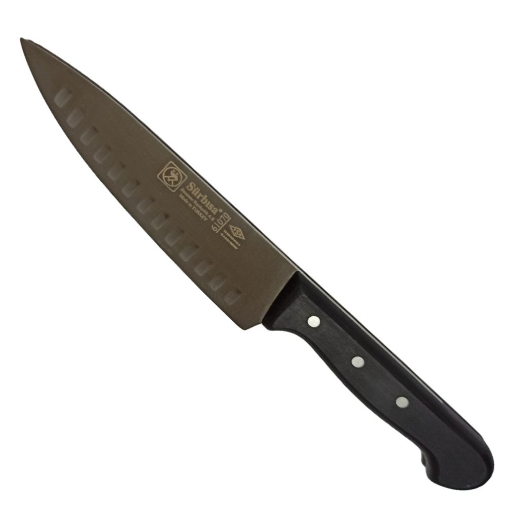 Sürbisa 61090 Şef Aşçı Bıçağı Oluklu 22 cm