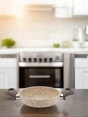 Falez Creamy Granit Tava Sahan 18 cm