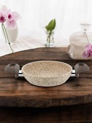 Falez Creamy Granit Tava Sahan 18 cm
