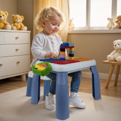 URT035-002 BÜYÜK SANDALYELİ 64 PCS Bİ-BLOKS MASASI