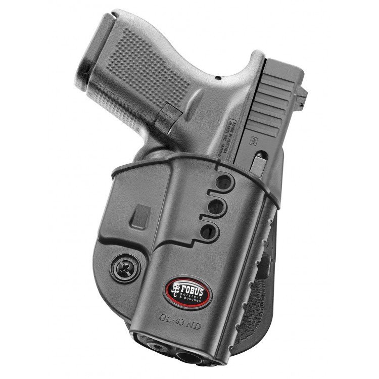 Fobus GL43-ND Glock 43, 43X ve 48 için Polimer Dış Kılıf Compact