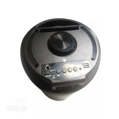 BUFFER® KTS-1086 Taşınabili Bluetooth ve Karaoke Özellikli Ekstra Bass Dual Hoparlör