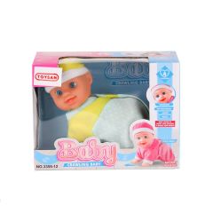 3359-12 Emekleyen Sesli Bebek -Toysan Oyuncak