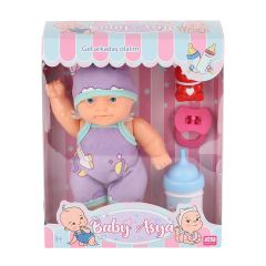 7008 Biberonlu Bebek Baby Asya -Asya Oyuncak