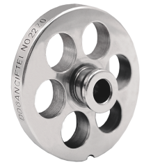 22 Numara 2'li Kıyma Makinesi Ayna ve Bıçak Seti Vardı 1050 Çelik 20mm