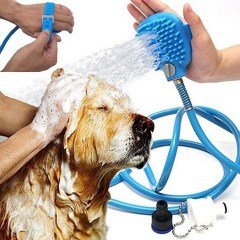 BUFFER® Evcil Hayvan Kedi Köpek Masajlı Pratik Yıkama Banyo Kiti Aleti