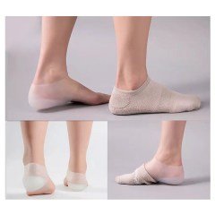 BUFFER® Unisex Görünmez Silikon Topuk Yükseltici