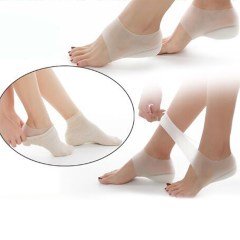 BUFFER® Unisex Görünmez Silikon Topuk Yükseltici