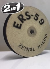 ERS-59 200x40 mm Keçe Zembil Bıçak Bilem Makinesi için Yedek Koyun Yünü Keçe + Polisaj Cila Macunu