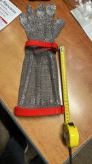 Manulatex Kasap Çelik Örgü Eldiven Dirseğe Kadar 19 cm Medium