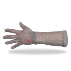 Manulatex Kasap Çelik Örgü Eldiven Dirseğe Kadar 19 cm Medium