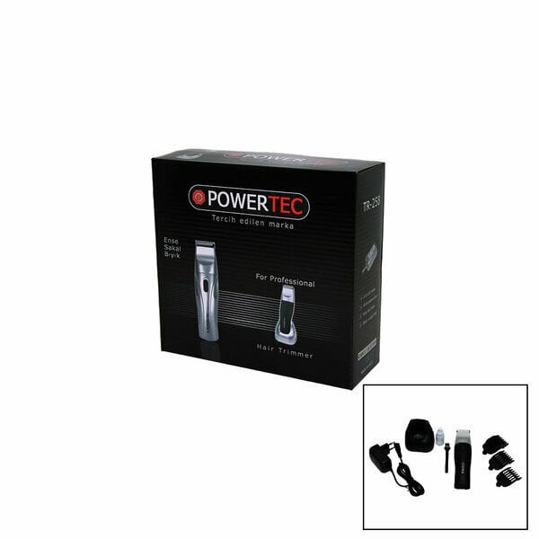 Powertec TR-258 Şarjlı Traş Makinesi