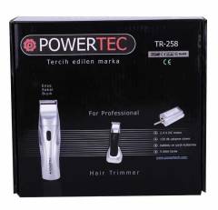 Powertec TR-258 Şarjlı Traş Makinesi