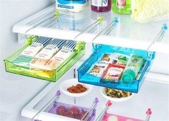 BUFFER® Dekoratif Çok Amaçlı Raf Buzdolabı Masa Altı Portatif Mutfak Rafı