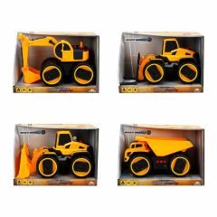 Maxx Wheels Sesli ve Işıklı İnşaat Araçları 22 cm 1 adet
