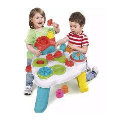 17704 Soft Clemmy - Yumuşak Blok Duyusal Aktivite Masası - 10 parça 10-36 ay
