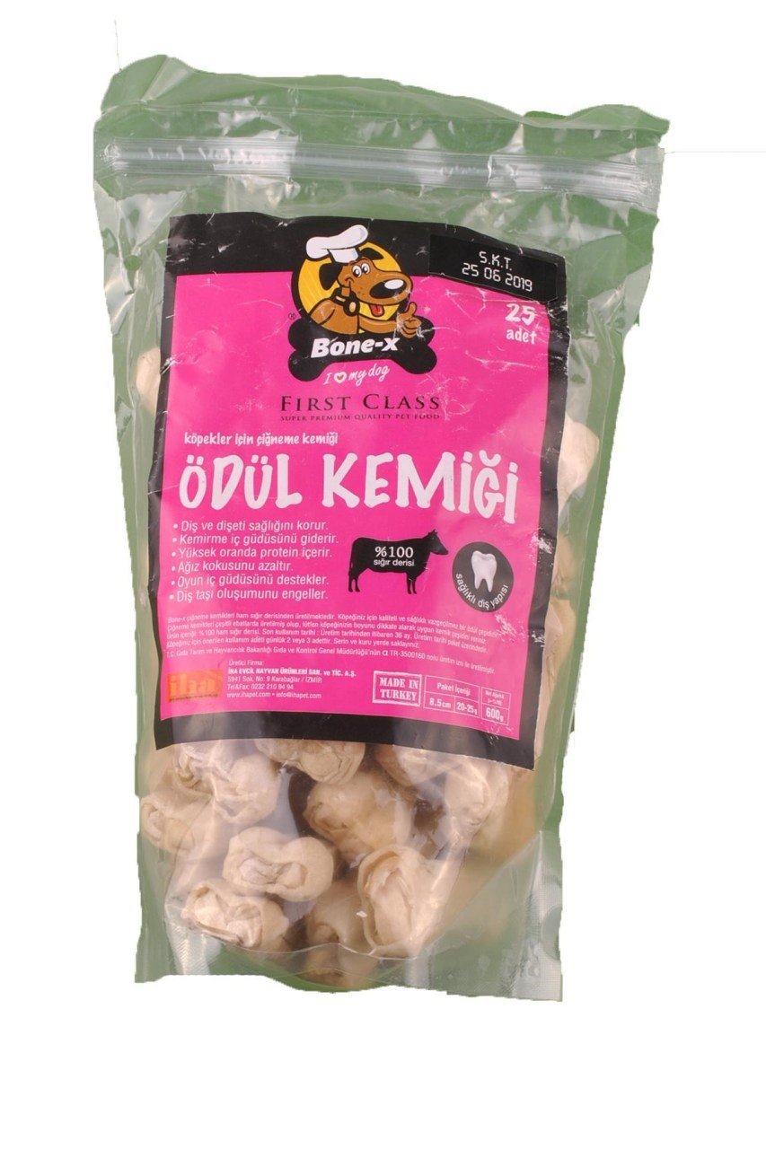 BUFFER® Köpek Diş Eti  Koruyucu 25li Çiğneme ve Eğitme Ödül Kemiği