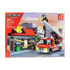 Ausını 355 Parça İtfaiye  Mini Lego Seti
