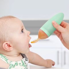 TBN11419 BOON - SQUIRT Silikon Yeşil Mama Kaşığı