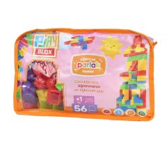 Play Blox Yapı Oyuncakları 56 Parça Çantalı Parlak Renkler Mega Blok Seti 2892