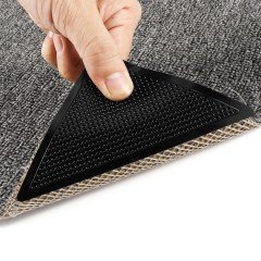 BUFFER® 4 Adet Ruggies Halı Kaydırmaz Pedler Halı Kayma Önleyici