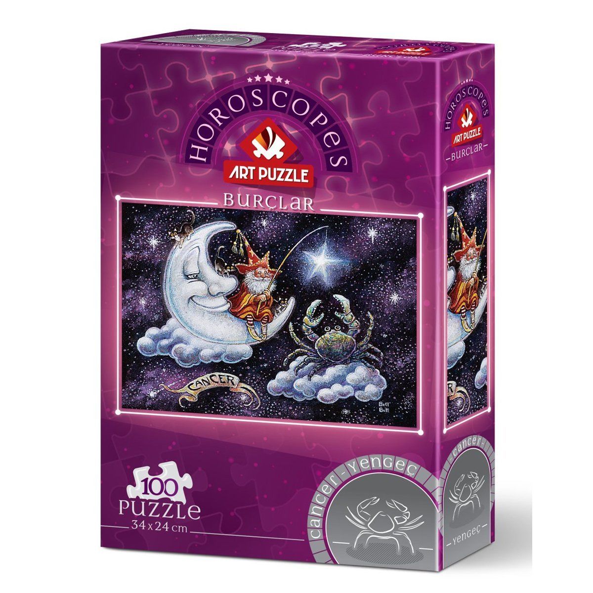 5804 YENGEÇ  BURCU/ ART puzzle 100 parça
