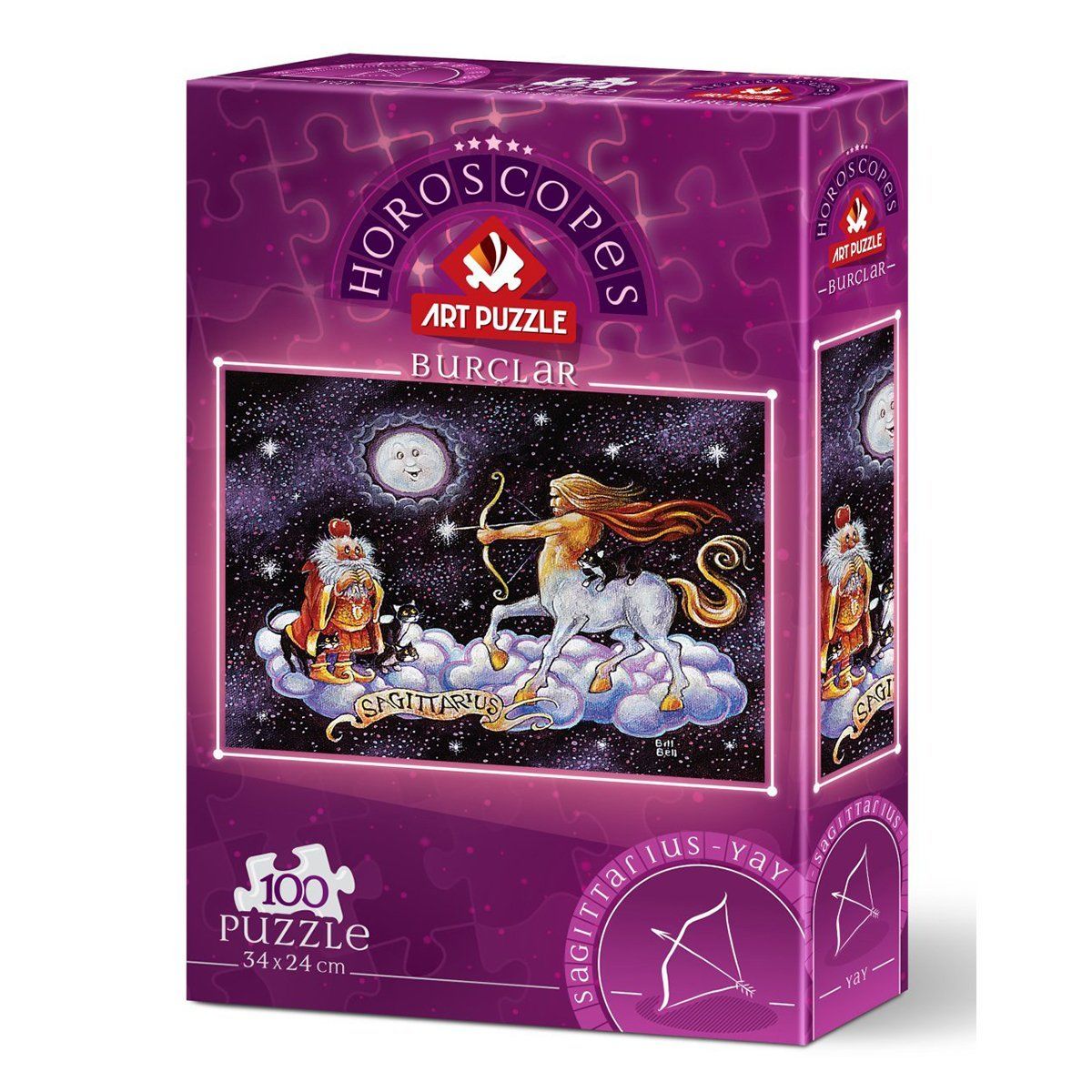 5809 YAY BURCU/ ART puzzle 100 parça