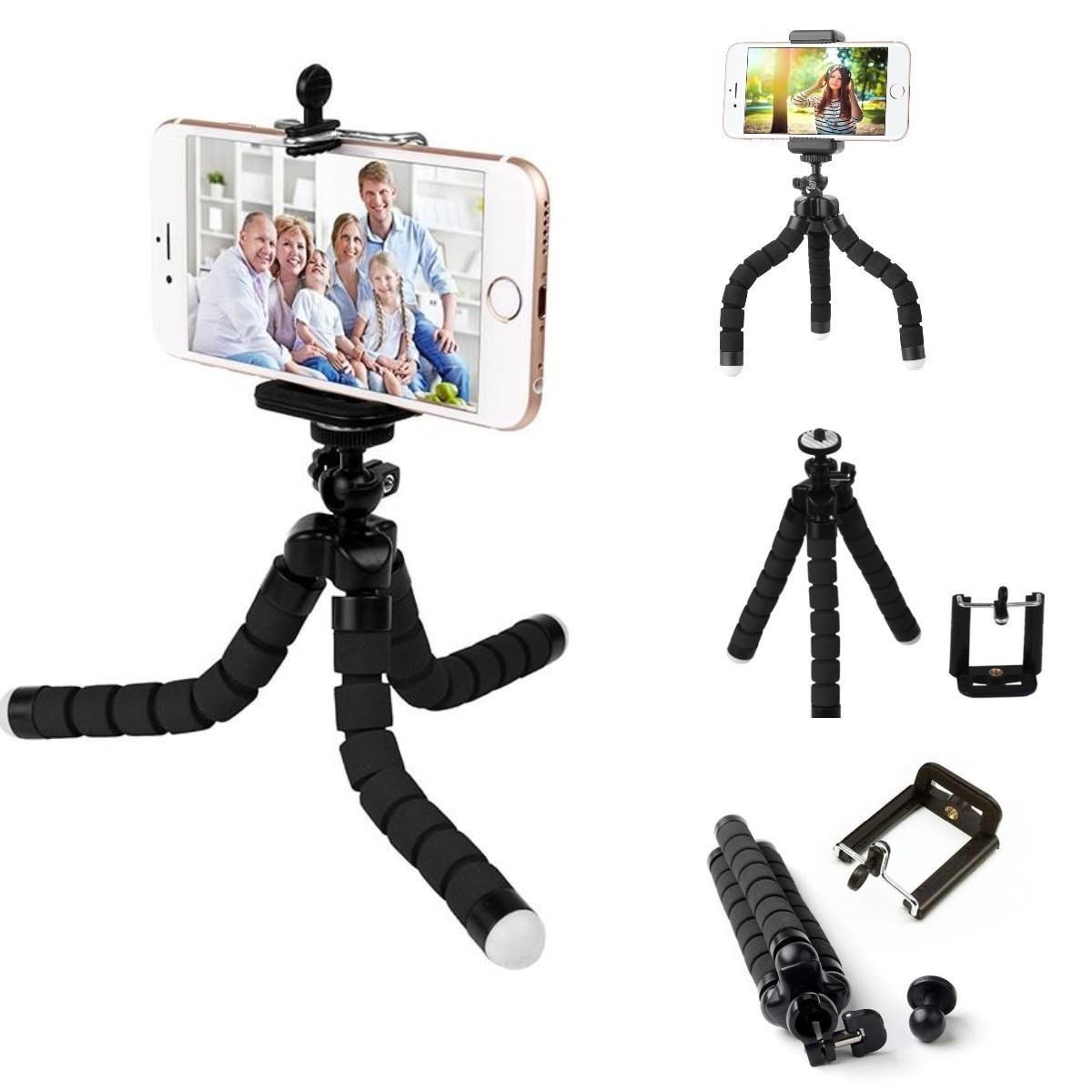 BUFFER® Ahtapot Akrobat Mini Telefon Tablet Tutucu Sabitleyici Tripod