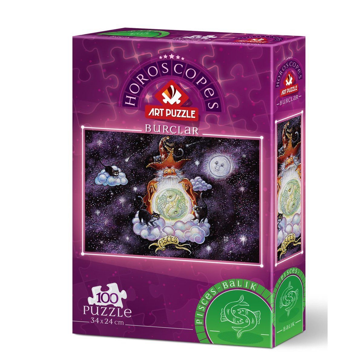 5812 BALIK BURCU/ ART puzzle 100 parça
