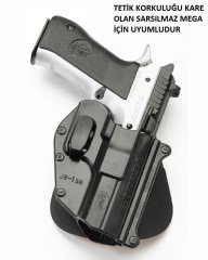 Fobus JR1-RT Sarsılmaz Mega 2000 Mandallı Tabanca Kılıfı + Koltuk Altı Kılıf Aparatı 2'li Set (Tabanca Hariçtir)