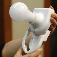 BUFFER® Pratik Pilli Aç Kapa İpli Çek Yak Taşınabilir Led Ampül Lamba