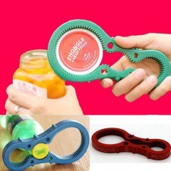 BUFFER® Çok Fonksiyonlu Pratik Şişe Kavanoz Kapağı Açma Aleti Aparatı