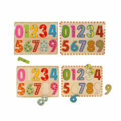 5215 -Wooden Puzzle Numbers 10 Parça