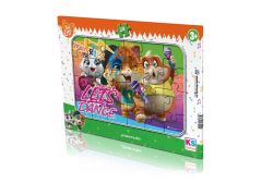 Ks Games 24 Parça Cats  Frame Puzzle